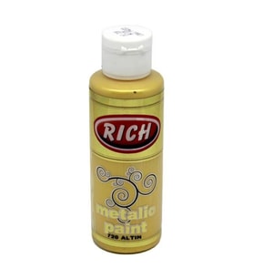 Rich Metalik Akrilik Boya 120 cc. 720 ALTIN 