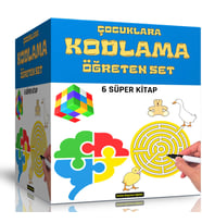 Çocuklara KODLAMA Öğreten Kitaplar SETİ (6 Süper Kitap)