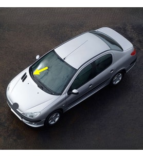 Peugeot 206 Sedan 2007-2011 Silecek Kolu Ön Cam Sağ Yolcu Taraf