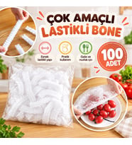 Mey İthalat® Çok Amaçlı Lastikli Bone 100 lü