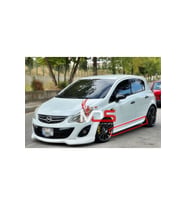 OPEL CORSA D AERO MARŞPİYEL TAKIM FİBERGLASS BOYASIZ