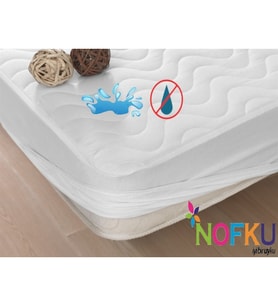 Nofku Kapitone Fitted Pu S.Gçrmz Alez Tek Kişilik - 120*200
