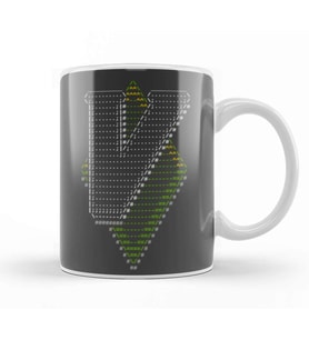 Vim Ascii Art Tasse Kupa Bardak Porselen