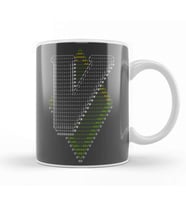 Vim Ascii Art Tasse Kupa Bardak Porselen