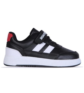 Skuaıter 046 Syh-Byz Erkek Çocuk Sneaker Spor Ayakkabı (Siyah)
