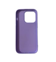 iPhone 14 Pro ile Uyumlu Cappy Silikon Kılıf Lila