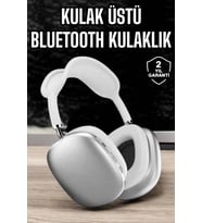 P9 Air Max Kablosuz 5.0 Mikrofonlu Bluetooth Kulaklık Beyaz Yüksek Ses Kaliteli