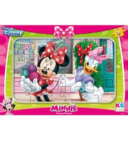 Frame Puzzle 24 Parça Minnie