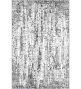 Eliana Home Baskılı, Yıkanabilir Kaymaz Taban Salon Halısı LNA1574-HT468 100x150 cm (Gri)