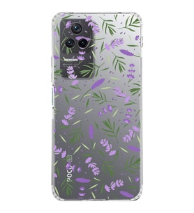 PrintiFy Xiaomi Poco F4 ile Uyumlu 1mm Slim Fit Water Color 3 Baskılı Şeffaf  Kılıf