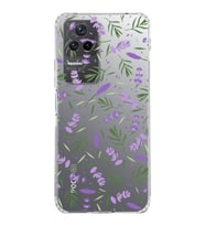 PrintiFy Xiaomi Poco F4 ile Uyumlu 1mm Slim Fit Water Color 3 Baskılı Şeffaf  Kılıf