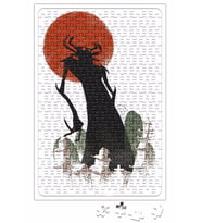 Aku Samurai Jack Puzzle 240 Parça Yapboz
