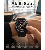 Bluetooth Bağlantılı Akıllı Saat Tüm Telefonlara Uyumlu Değiştirilebilir Kordon