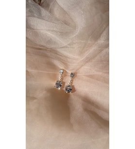 14 K kararmaz incili küpe