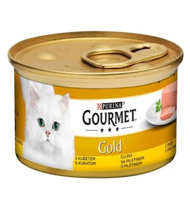 Purina Gourmet Gold Kıyılmış Tavuklu Kedi Konservesi 85 gr