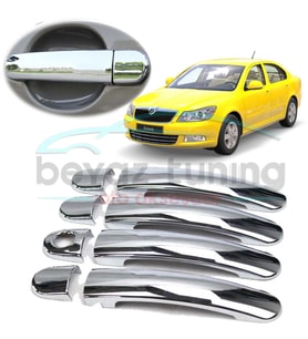 Skoda Octavia Kapı Kolu Kromu Nikelajı 2008-2012