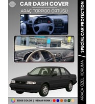 NİSSAN SUNNY (1990-1995) Torpido Örtüsü Ön Panel Koruma Tam Uyum UV Koruma Kaymaz Kolay Montaj
