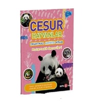 CESUR HAYVANLAR ÇIKARTMALI AKTİVİTE KİTABI Matematik Becerileri
