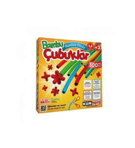 Redka /kumtoys 5462 Kumtoys, Bambu Çubuklar - 300 Parça / +3 Yaş Kategori: Lego & Yapı