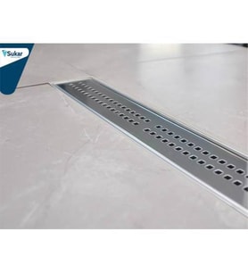 Duş Kanalı Paslanmaz Süzgeç Q50 Çıkış Sukar 50 cm