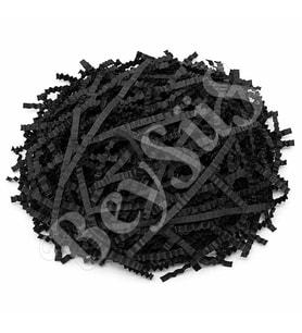 Hediye Kutusu Dolgu Kırpık Siyah 40 gr