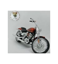 Harley Davidson 2014 CVO Breakout 1:12 Diecast Motosiklet – Lisanslı Metal Model Turuncu (Standart)