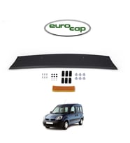 EUROCAP Renault Kangoo Ön Kaput Maskesi Koruma Rüzgarlığı Deflektör 3mm Akrilik Parlak 1998-2003
