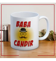 Baba Candır Babalar Günü Kupa Bardak