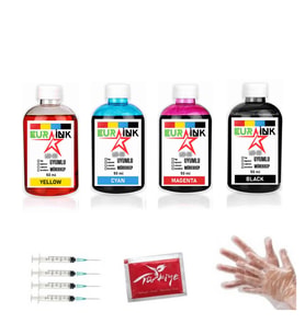 Epson EcoTank L3251 Yazıcı Uyumlu Mürekkep Seti 4 X 50 ml (103)