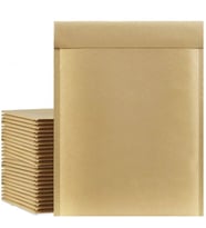 Kraft Kaplı Balonlu (Baloncuklu pat pat) Zarf 17x25+5cm  5 Adet (B.Kahverengi)