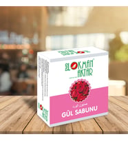 Doğal Gül Sabunu 1Adet, Lokman Aktar