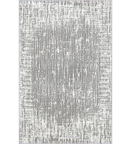Eliana Home Baskılı, Yıkanabilir Kaymaz Taban Salon Halısı LNA0403 100x150 cm (Gri)