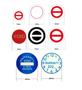YATE10 800 Adet Set 3-10mm Vida,Tarih,Garanti Etiketi Seti
