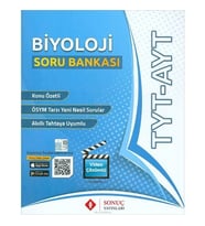 Sonuç Yayınları Tyt-Ayt Biyoloji Soru Bankası