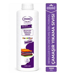 ERSAĞ Yeni Nesil Renkliler İçin Çamaşır Yıkama Sıvısı 1000 ML