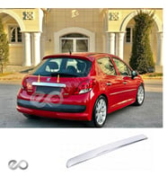 Peugeot 207 Krom Bagaj Çıtası 2006 Üzeri P.Çelik