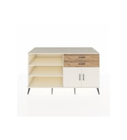 Kronos Konsol 3 Raflı 2 Çekmeceli 2 Kapaklı 176x59x99 Aytaşı-Aytaşı/Çam