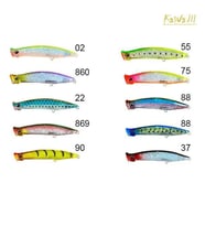 River Kawa Popping 3D 9cm 8gr Su Üstü Popper Yem 91