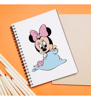 Bebek Minnie Mouse Tasarımlı Defter
