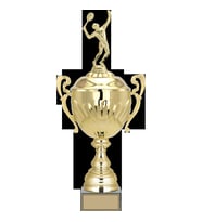 ODAK KUPA - Figürlü Kupalar - Tenis Erkek Figürlü Kupalar FG-089 A - 53 cm
