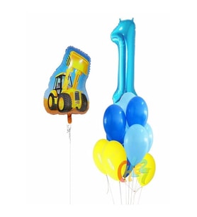 Inşaat Balon Kepçe Balon Set