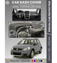 SUZUKI SX4 (2006-2014) Torpido Örtüsü Panel Torpido Koruma Tam Uyum UV Koruma Hızlı Montaj