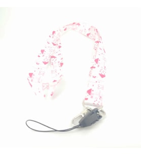 MORDİNO White Pink Boyun Askısı