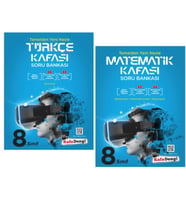 KAFA DENGİ YAYINLARI 8. Sınıf Türkçe + Matematik Kafası Soru Bankası