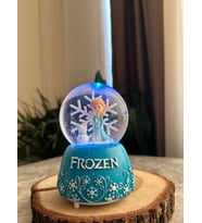 Frozen Kar Küresi Işıklı Müzikli