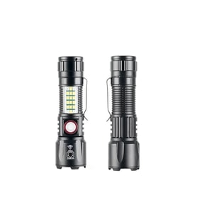 Ws-2828 10w 1000 Lümen Şarjlı Metal El Feneri