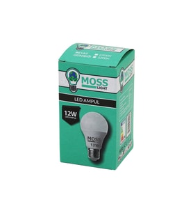 MOSS LIGHT  12W   BEYAZ  LED AMPUL  E27   960Lm   6500K (4767)