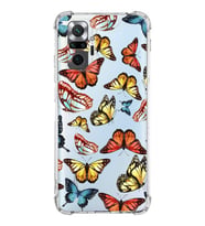 PrintiFy Xiaomi Redmi Note 10 Pro Uyumlu Water Color 2 Baskılı Şeffaf Köşe Korumalı Antişok Kılıf