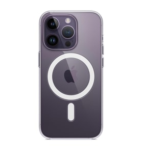 Vendas iPhone 14 Pro Max Uyumlu (14 Pro Max) Magsafe Şarj Destekli Darbe Dirençli Fit Hard Silikon Kılıf (Renksiz)