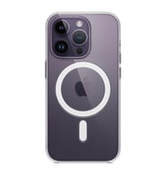 Vendas iPhone 14 Pro Max Uyumlu (14 Pro Max) Magsafe Şarj Destekli Darbe Dirençli Fit Hard Silikon Kılıf (Renksiz)